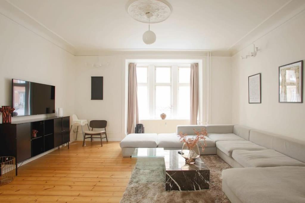Large & Bright 3Br Apartment W Whirlpool Near Metro Kopenhagen Exterior foto