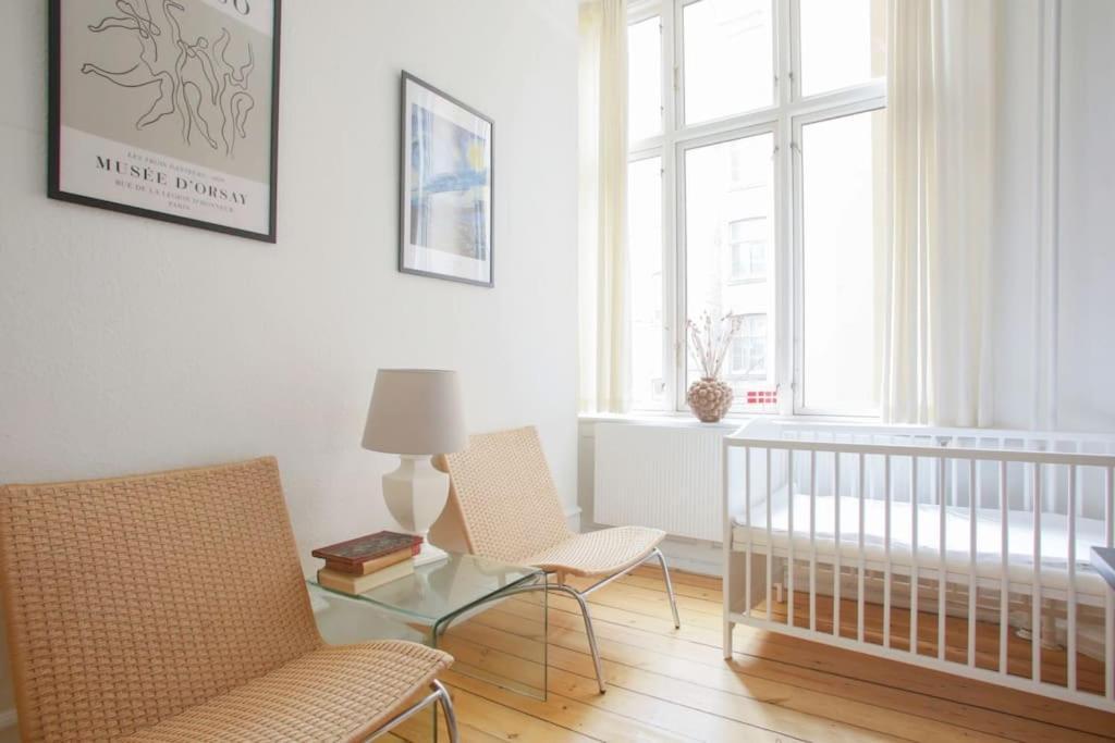 Large & Bright 3Br Apartment W Whirlpool Near Metro Kopenhagen Exterior foto